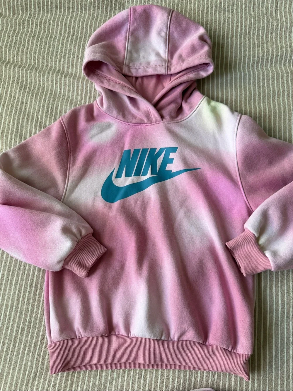 Nike Kids Pink Tie-Dye Sweatshirt & Joggers